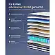 VASAGLE Στρώμα Pocket Spring με Gel Memory Foam 140 x 200 x 25 εκ. H3 7 Ζωνών Μπλε RMZ234Q101
