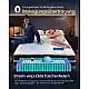 VASAGLE Στρώμα Pocket Spring με Gel Memory Foam 140 x 200 x 25 εκ. H3 7 Ζωνών Μπλε RMZ234Q101