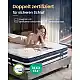 VASAGLE Στρώμα Pocket Spring με Gel Memory Foam 140 x 200 x 25 εκ. H3 7 Ζωνών Μπλε RMZ234Q101
