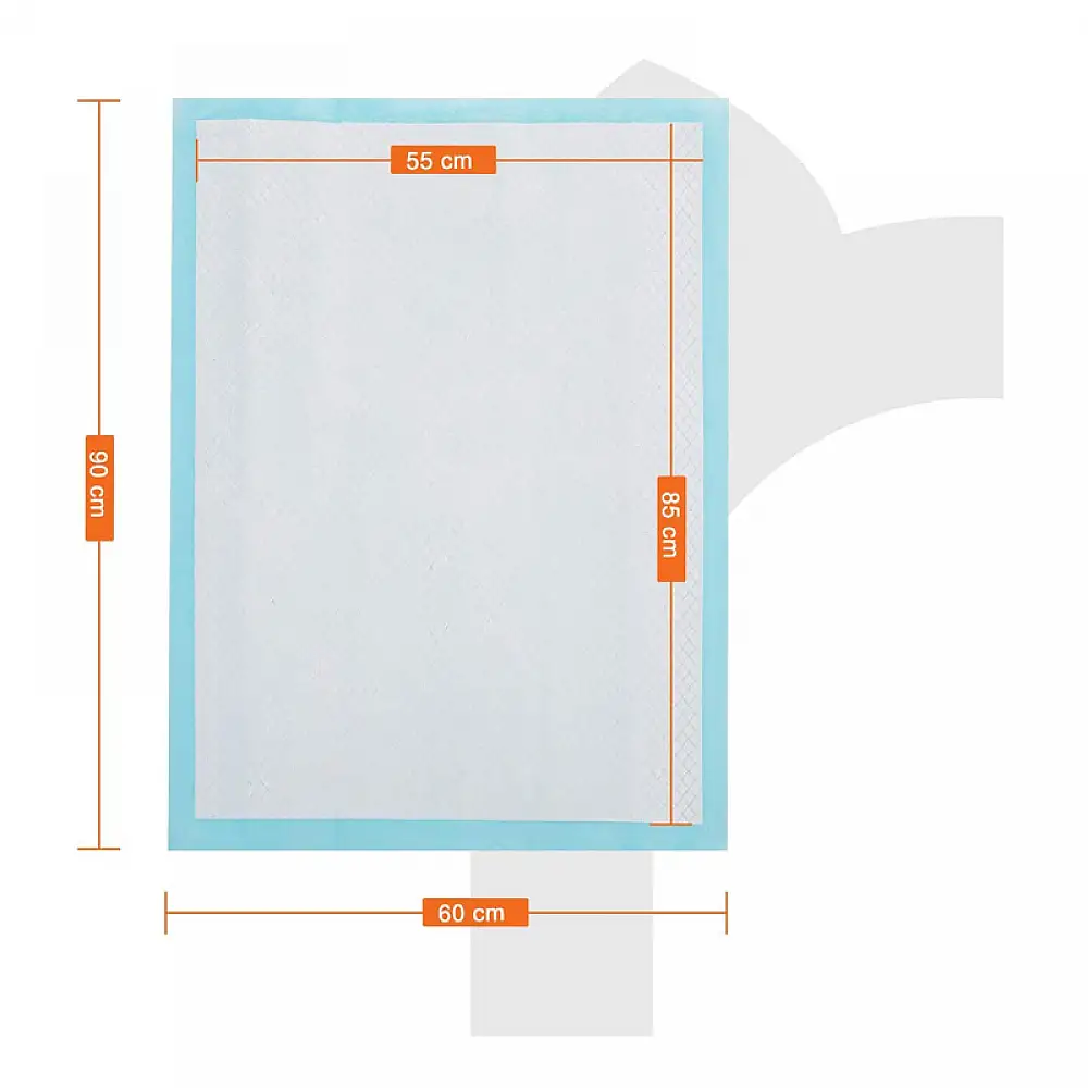 Σετ Εκπαιδευτικές Πάνες Σκύλου 60 x 90 cm 100 τμχ Feandrea PTD90B