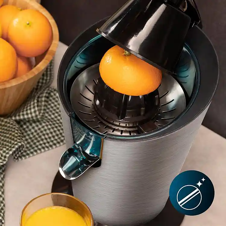 CECOTEC Ηλεκτρικός Αποχυμωτής με Βραχίονα EssentialVita PowerFresh 1000 Inox , 1000W, Ανοξείδωτο Σώμα & Φίλτρο, 2 Αποσπώμενοι Κώνοι CEC-03889