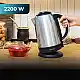 CECOTEC Βραστήρας νερού Thermosense 200 Steel 1,7 L 2200 W CEC-01419