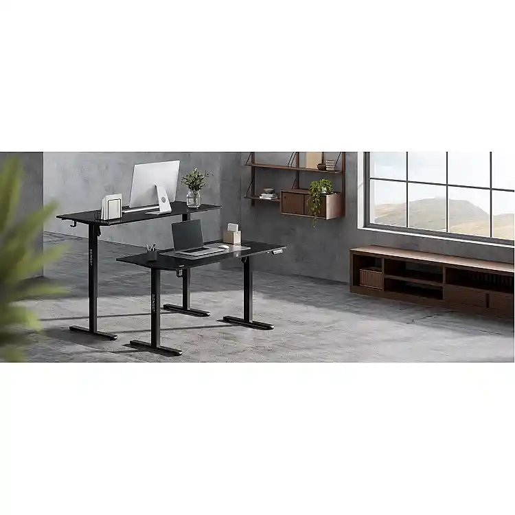 Sense7 NOJO Ηλεκτρικό Γραφείο με Ρυθμιζόμενο Ύψος 120x60cm Σκούρο Καφέ