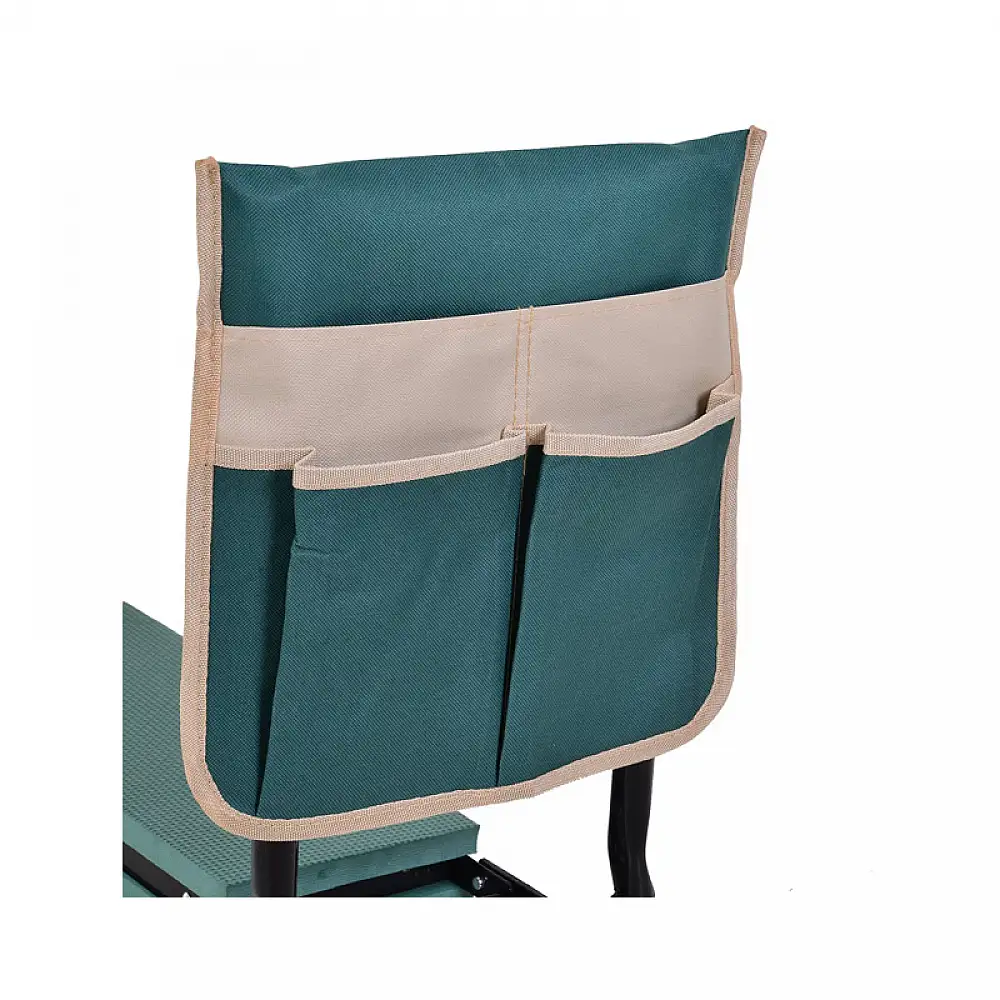 Πτυσσόμενο Μεταλλικό Κάθισμα Κήπου - Προστατευτικό Γονάτων 58 x 28 x 49 cm Outsunny 845-335