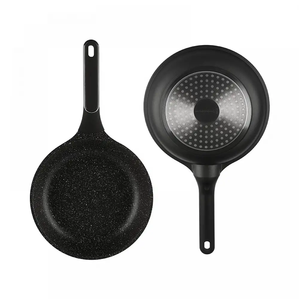 Σετ Μαγειρικών Σκευών με Αντικολλητική Κεραμική Μαρμάρινη Επίστρωση και Γυάλινα Καπάκια 10 τμχ Edenberg EB-5631