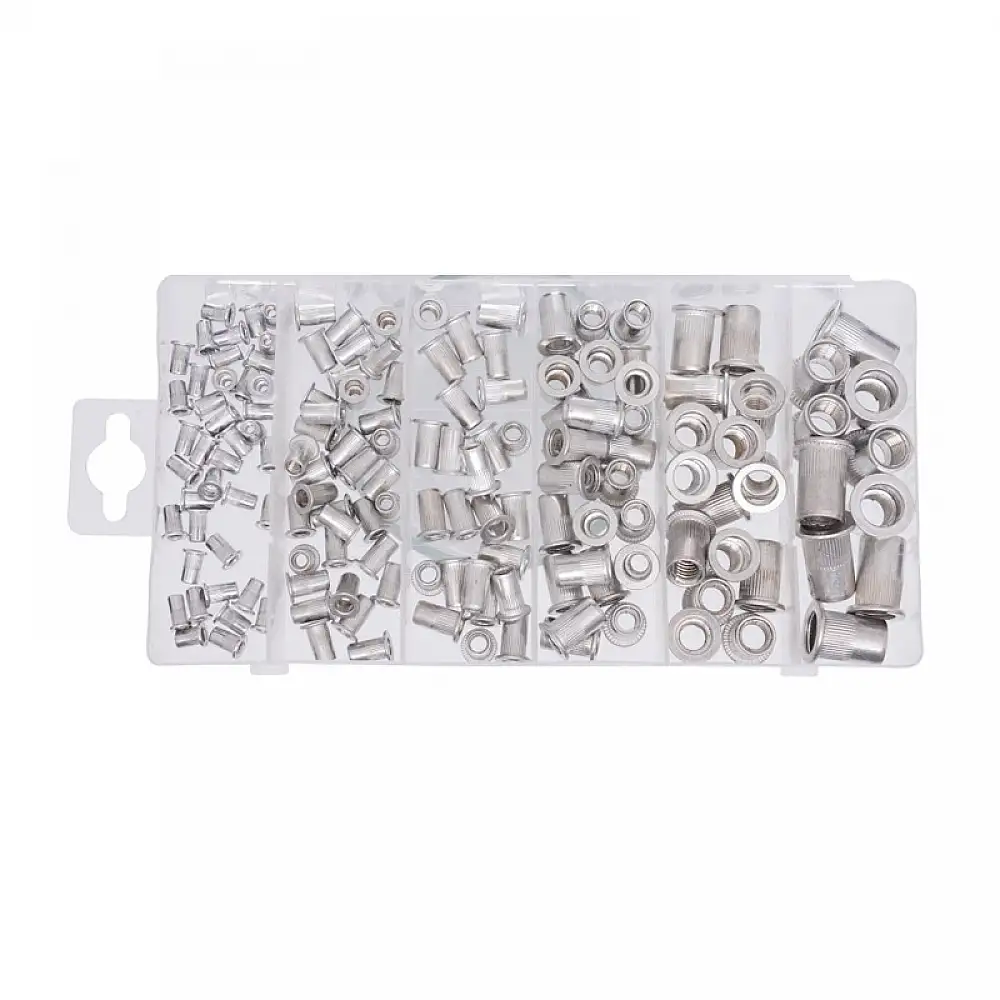 Σετ Πριτσίνια Αλουμινίου με Σπείρωμα M3 - M10 σε Κασετίνα 150 τμχ TAGRED TA4095