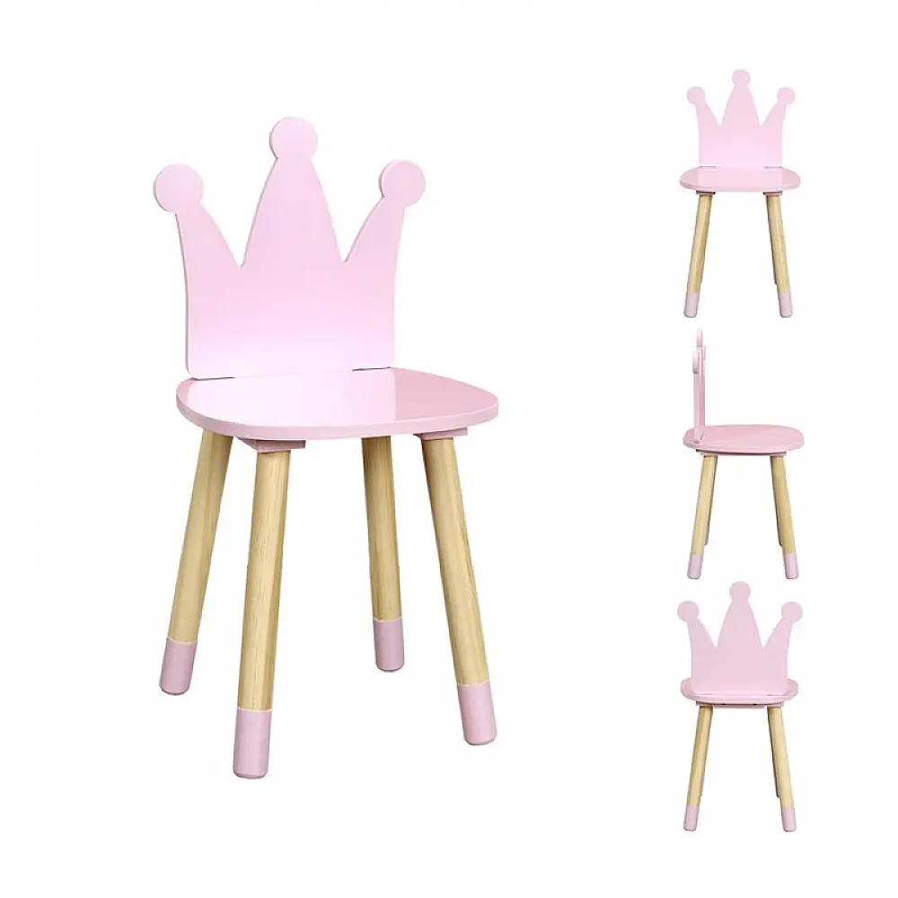 Παιδικό Ξύλινο Καρεκλάκι Κορώνα 28 x 28 x 54 cm Home Deco Kids HD6922 Παιδικό Ξύλινο Καρεκλάκι Κορώνα 28 x 28 x 54 cm Home Deco Kids HD6922