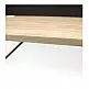 Μεταλλικό Γραφείο με Ξύλινη Επιφάνεια 90 x 50 x 84 cm Χρώματος Μαύρο Home Deco Factory HD6425