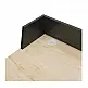 Μεταλλικό Γραφείο με Ξύλινη Επιφάνεια 90 x 50 x 84 cm Χρώματος Μαύρο Home Deco Factory HD6425