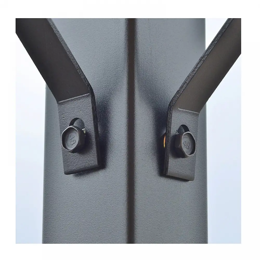 Κιόσκι Κήπου με Ατσάλινο Σκελετό και Πτυσσόμενο Σκίαστρο 325 x 325 x 270 Outsunny 84C-194