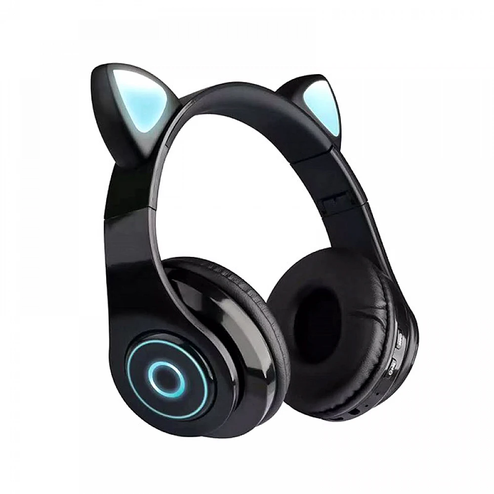Ασύρματα Ακουστικά Bluetooth Γάτα Χρώματος Μαύρο SPM B39-Black