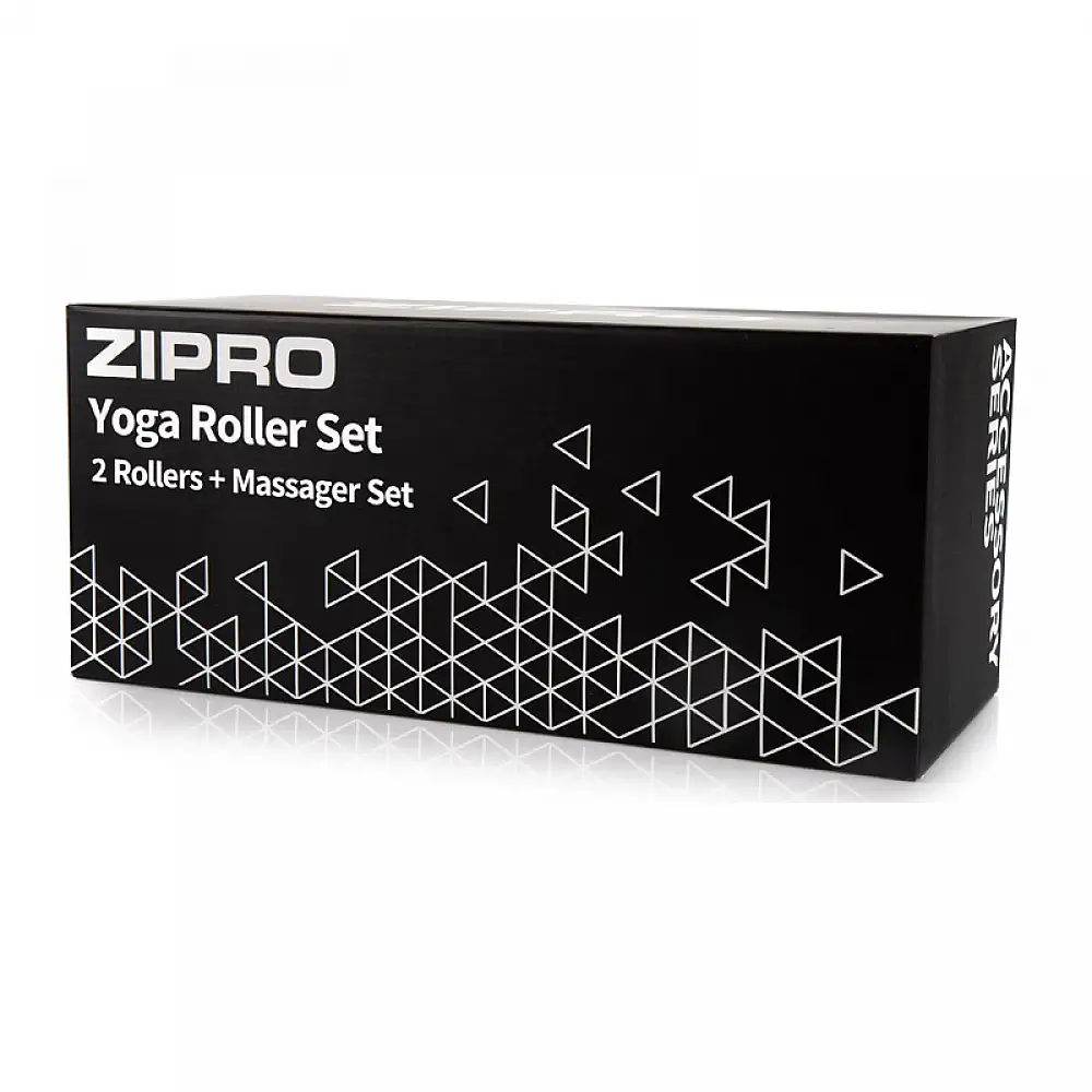 Σετ Μασάζ Yoga 3 τμχ Χρώματος Μαύρο Zipro 6413486