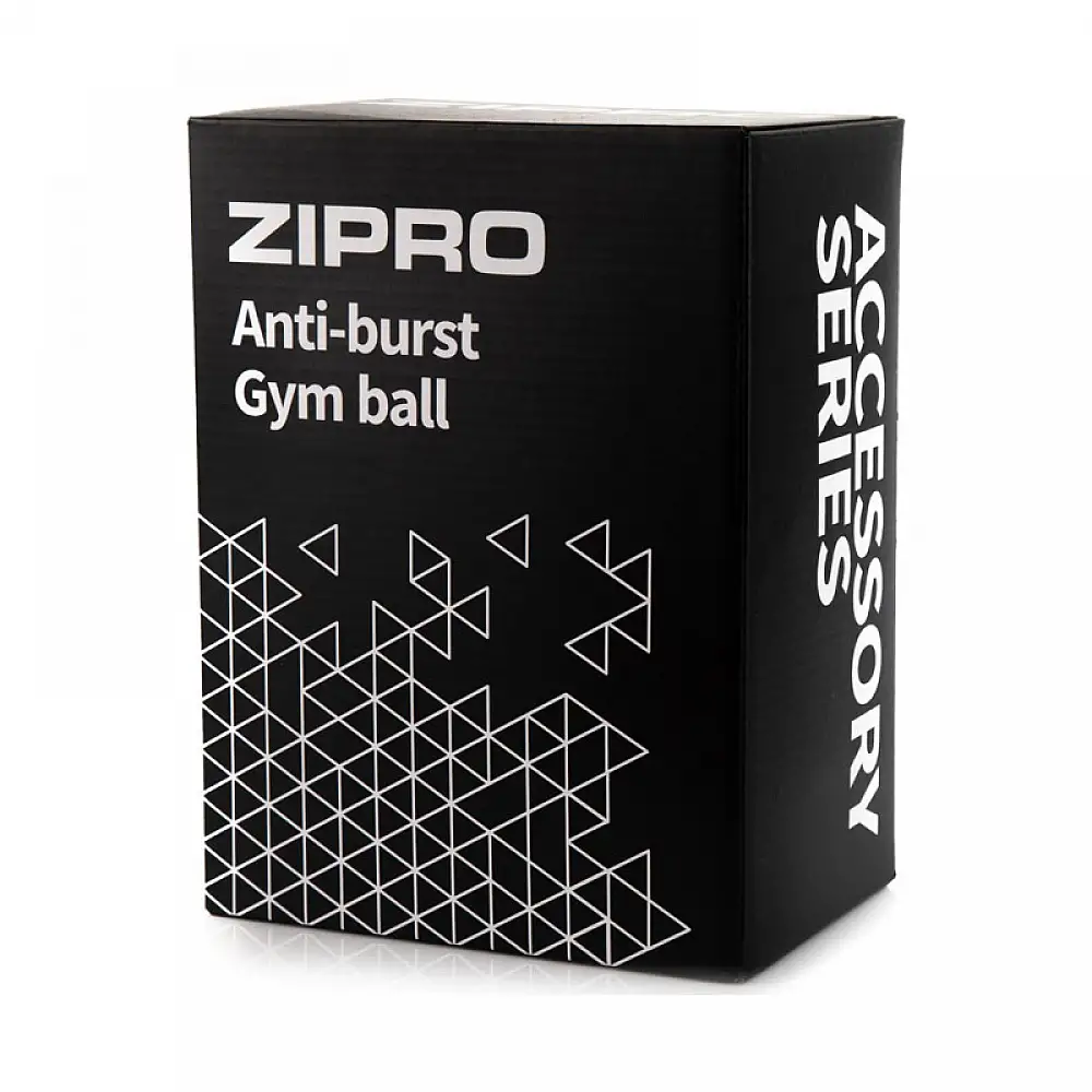 Μπάλα Γυμναστικής 55 cm Χρώματος Μαύρο Zipro 6413425