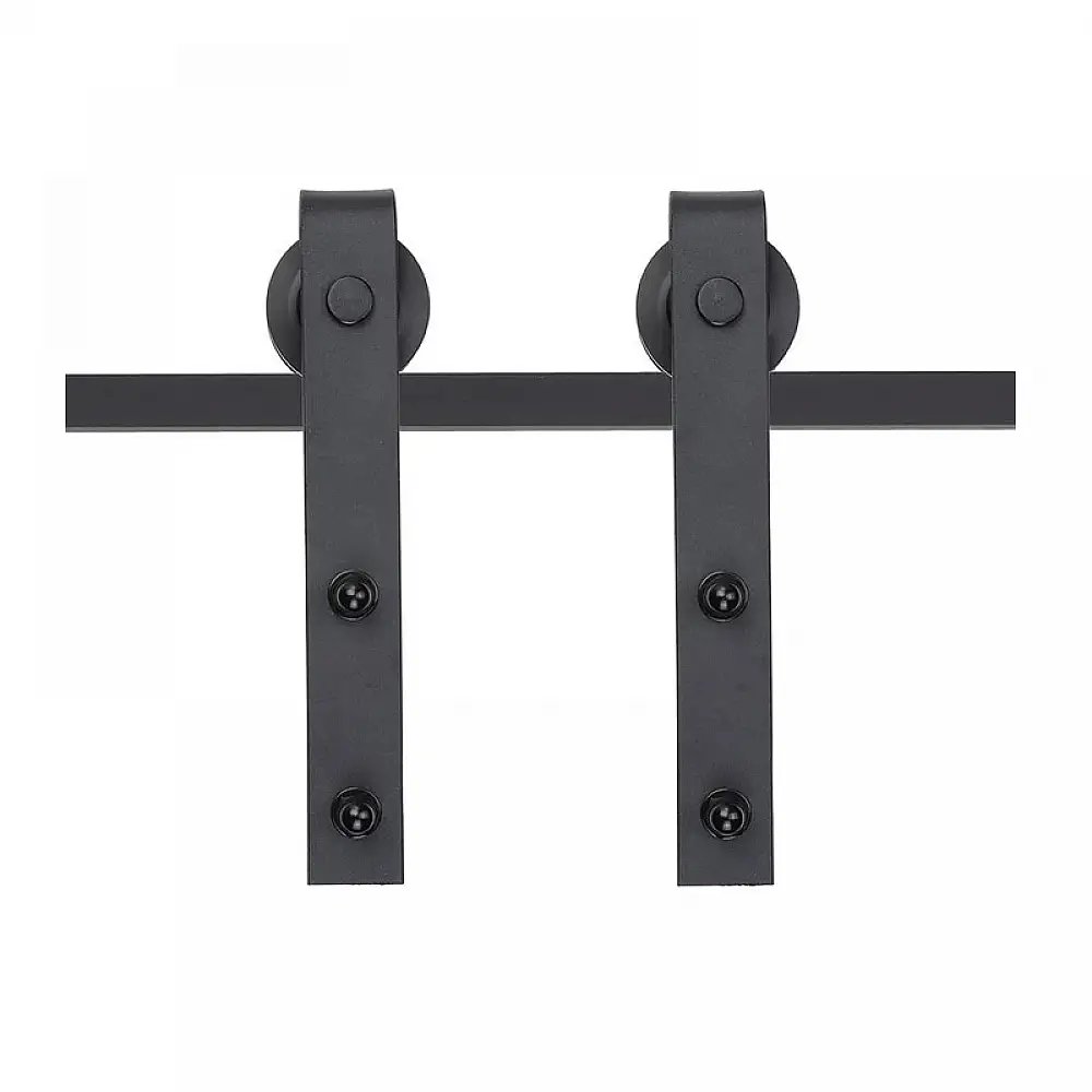 Σετ Μηχανισμού για Συρόμενες Ξύλινες Πόρτες 2 m HOMCOM B81-017