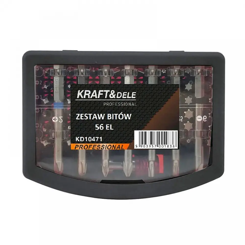 Σετ Μύτες 56 τμχ Kraft&Dele KD-10471