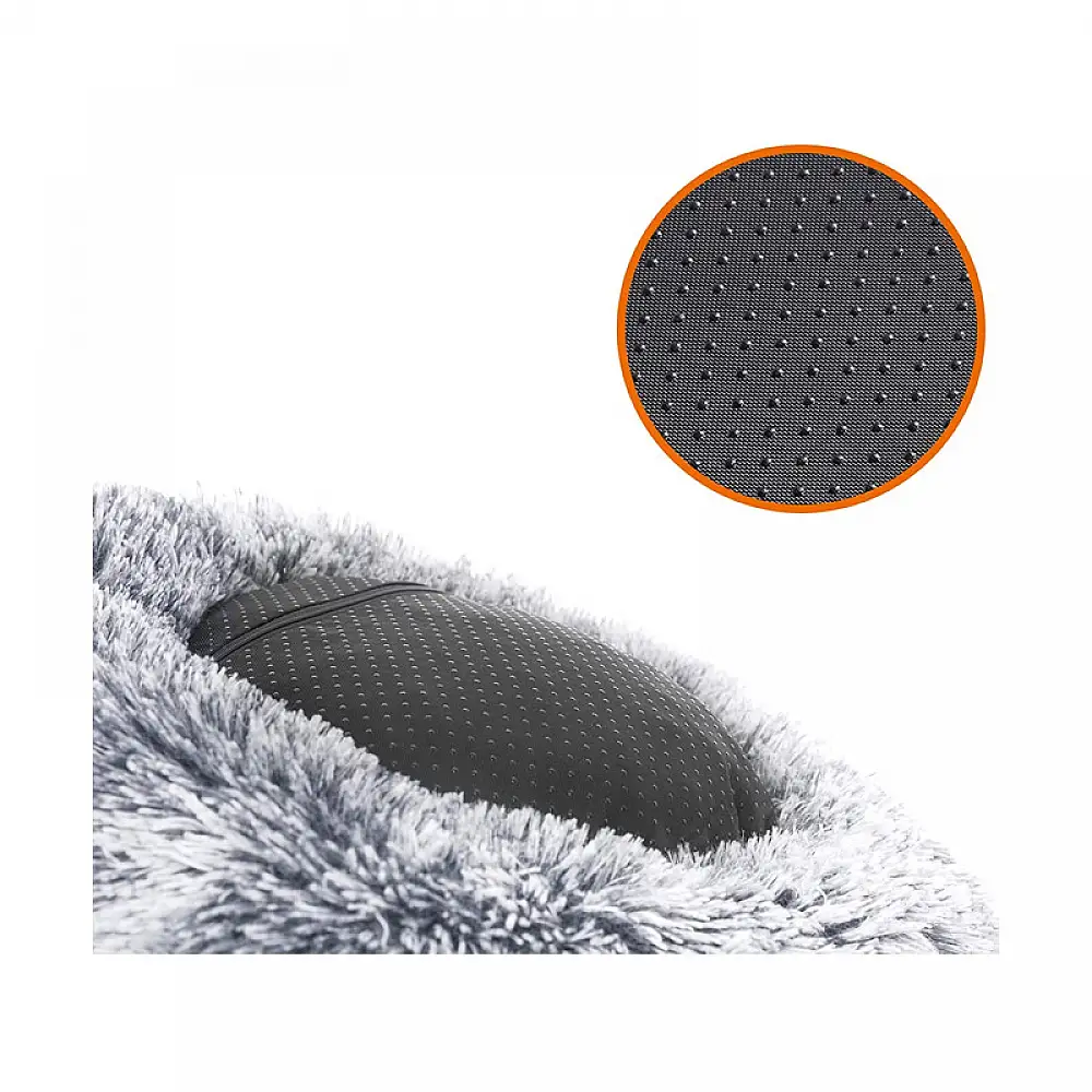 Μαξιλάρι - Κρεβάτι Κατοικίδιου 70 x 20 cm Χρώματος Γκρι Feandrea PGW039G01