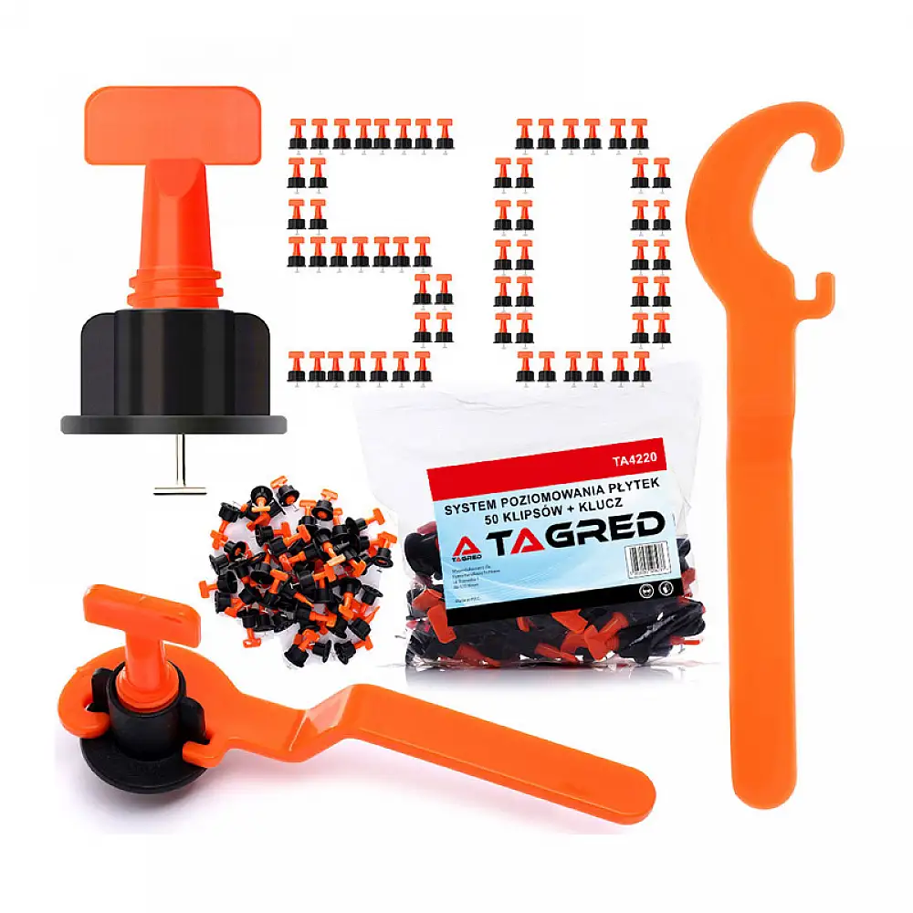 Σετ Αλφαδοποίησης Πλακιδίων 50 τμχ TAGRED TA4220