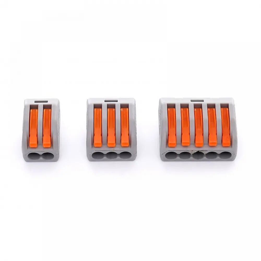 Σετ Κλέμμες Καλωδίων με Κλιπς 60 τμχ Kraft&Dele KD-10496
