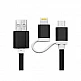 Καλώδιο USB to Lightning με Micro USB 2 σε 1 για iOS & Android Χρώματος Μαύρο MWS3709 Καλώδιο USB to Lightning με Micro USB 2 σε 1 για iOS & Android Χρώματος Μαύρο MWS3709