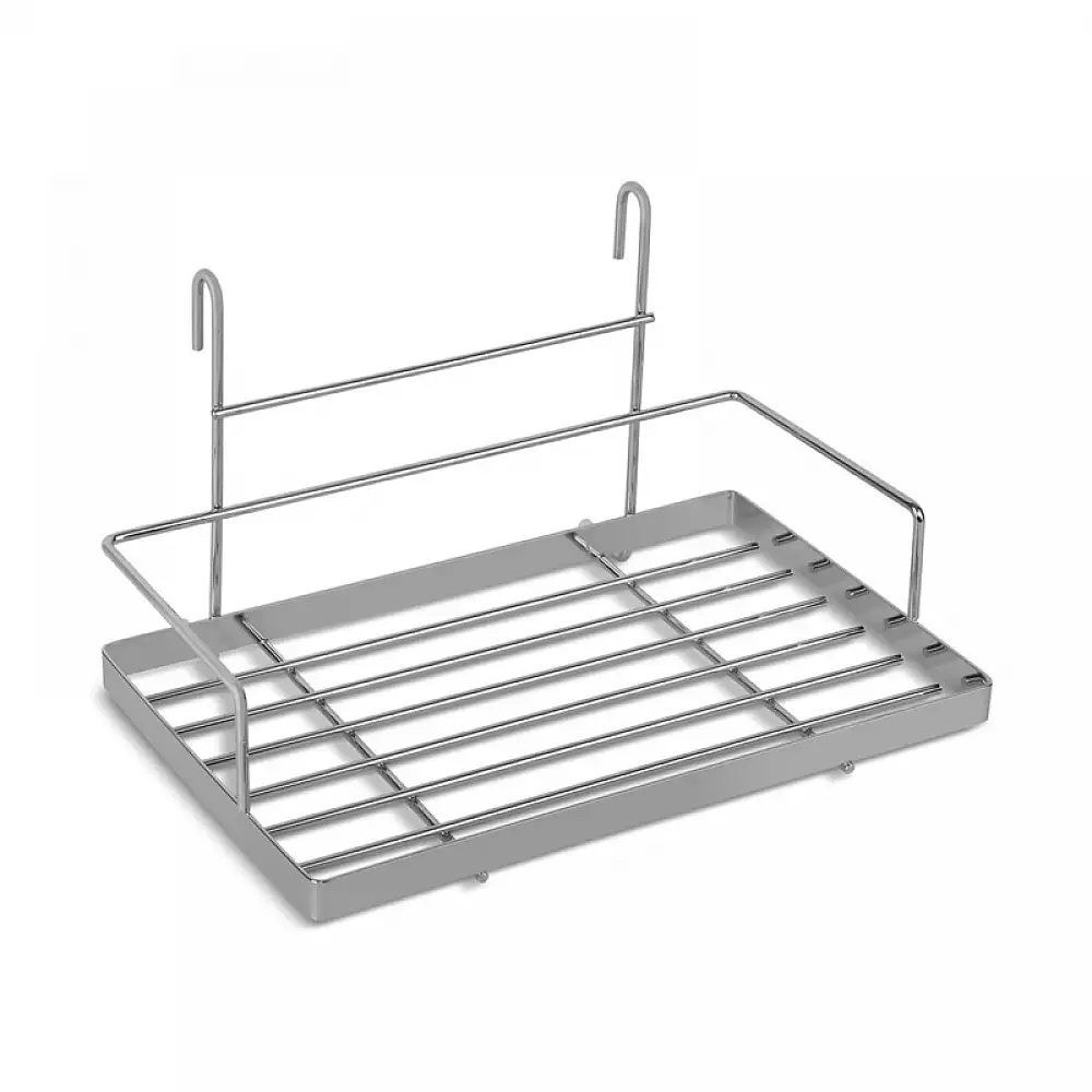 Σετ Μεταλλικά Ράφια Κουζίνας Χρώματος Ασημί 16 τμχ Edenberg EB-8515