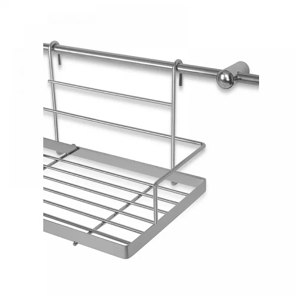 Σετ Μεταλλικά Ράφια Κουζίνας Χρώματος Ασημί 16 τμχ Edenberg EB-8515