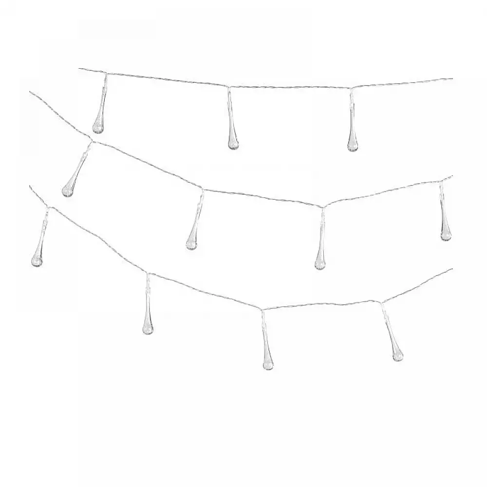 Ηλιακή Γιρλάντα με 30 LED Σταγόνες 2.8 m Inkazen 40004143