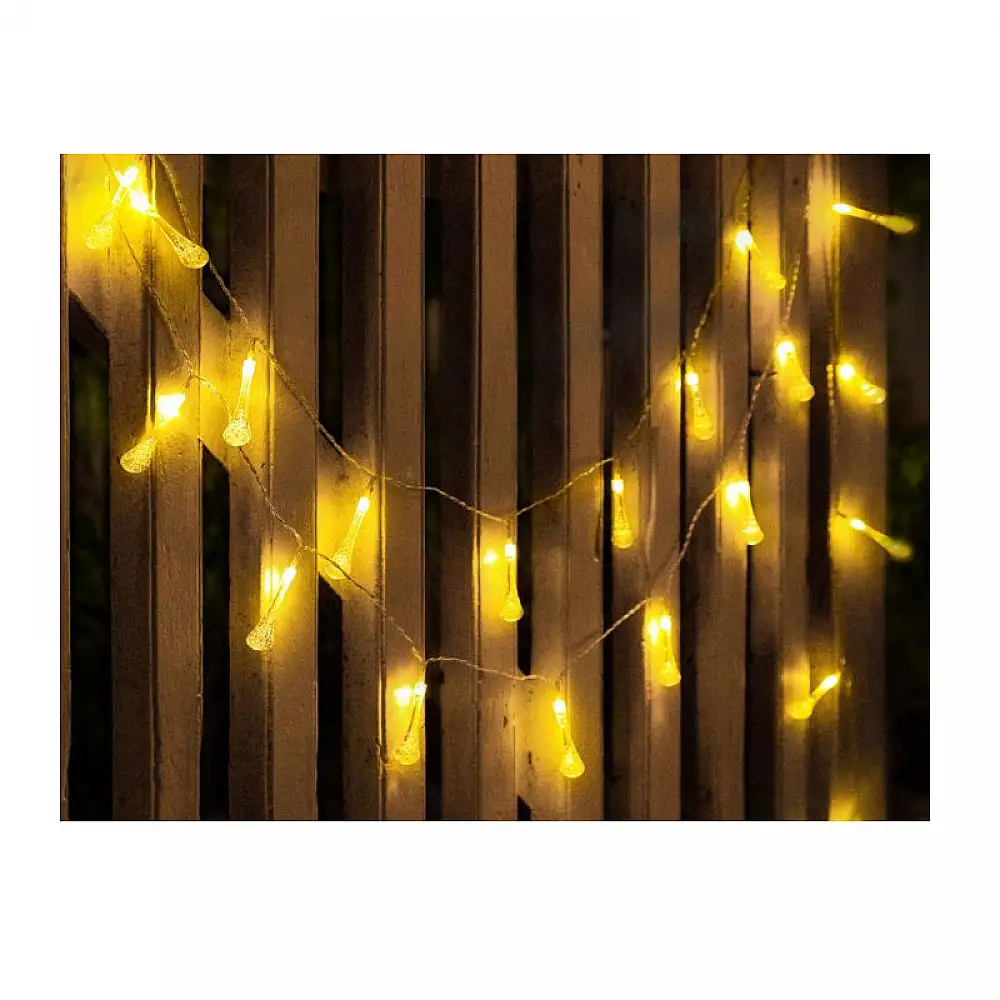 Ηλιακή Γιρλάντα με 30 LED Σταγόνες 2.8 m Inkazen 40004143