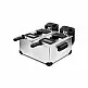 Διπλή Φριτέζα 6 Lt 3600 W H.Koenig DFX600
