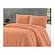 Σετ Διπλή Παπλωματοθήκη με Μαξιλαροθήκες 200 x 220 cm Χρώματος Πορτοκαλί Bamboo Touch Zensation 8720105601897