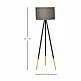Τρίποδο Φωτιστικό Δαπέδου E27 40 W 52 x 52 x 123 cm HOMCOM B31-212V90