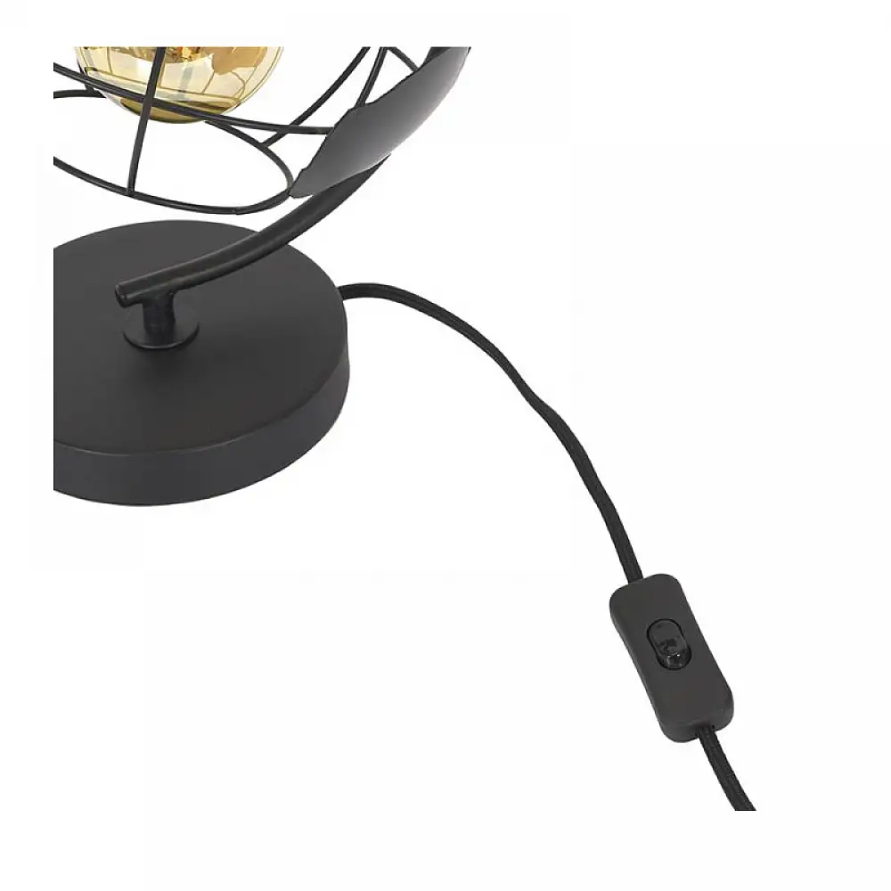 Επιτραπέζιο Μεταλλικό Φωτιστικό Υδρόγειος 26 cm E27 25 W Home Deco Factory LA12203