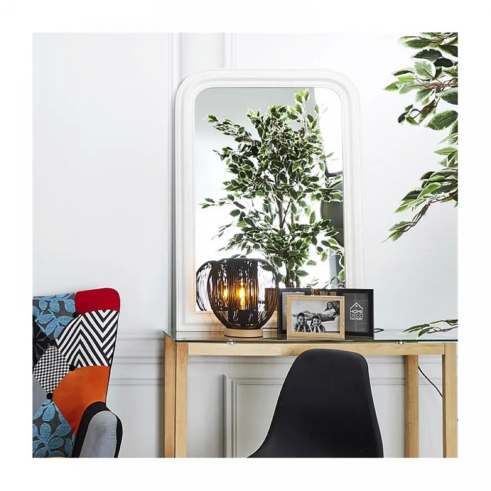 Ξύλινος Καθρέπτης 104 x 3 x 74 cm Home Deco Factory HD4369