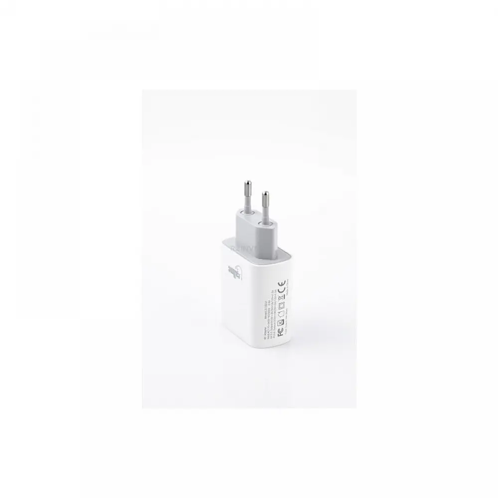Φορτιστής με 2 Θύρες USB QC3.0+PD3.0 και Καλώδιο Lightning 18 W Callme LS13