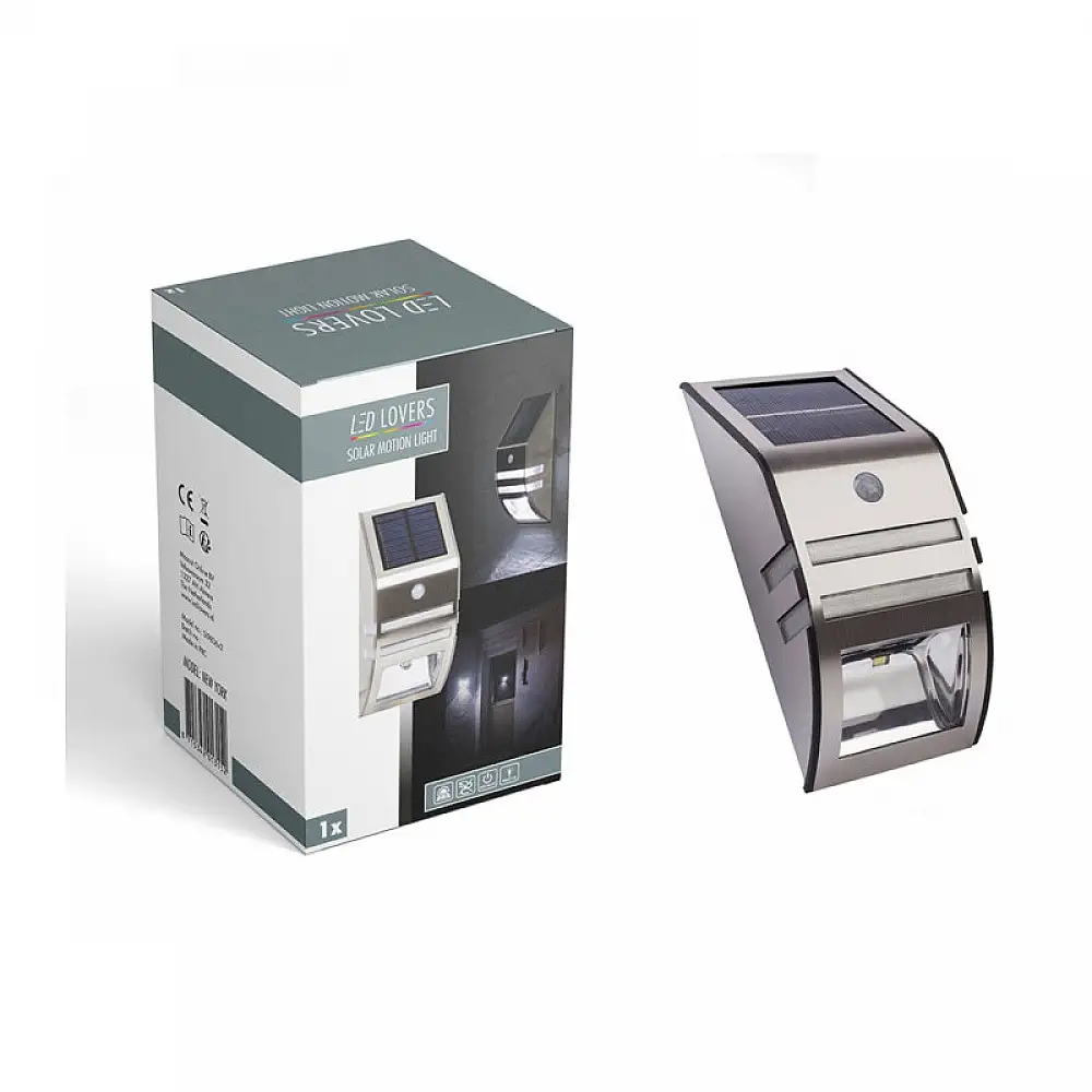 Ηλιακός LED Προβολέας με Ανιχνευτή Κίνησης 295973 LED Lovers 8715342013152