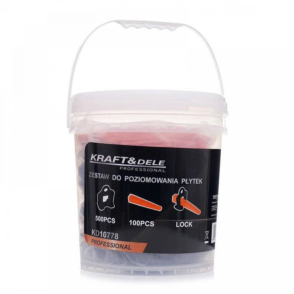Σετ Αλφαδοποίησης Πλακιδίων 600 τμχ Kraft&Dele KD-10778 Σετ Αλφαδοποίησης Πλακιδίων 600 τμχ Kraft&Dele KD-10778