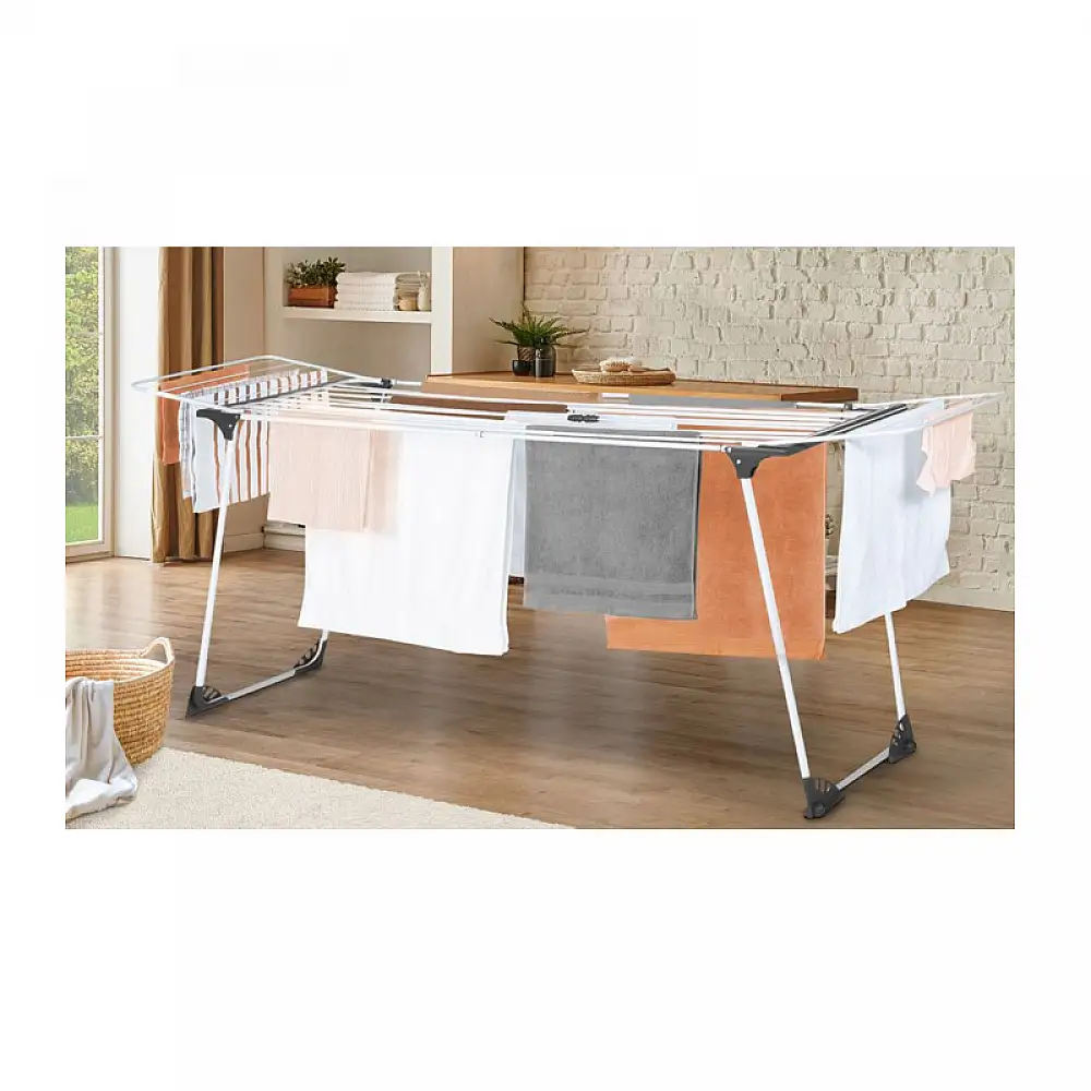 Πτυσσόμενη Απλώστρα 110-210 x 57 x 98 cm Idomya 30120101