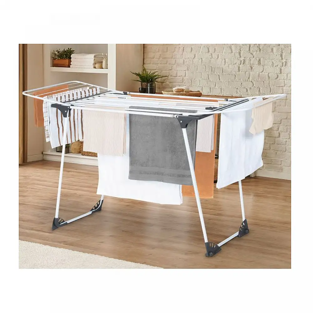 Πτυσσόμενη Απλώστρα 110-210 x 57 x 98 cm Idomya 30120101