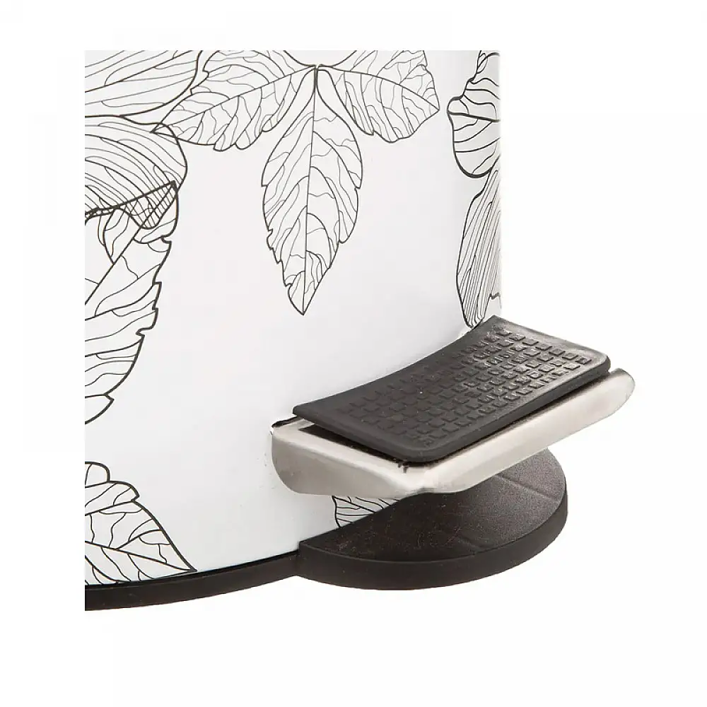 Κάδος Απορριμμάτων Χαρτοδοχείο 3 Lt Blackflora 5Five Simply Smart 174692A