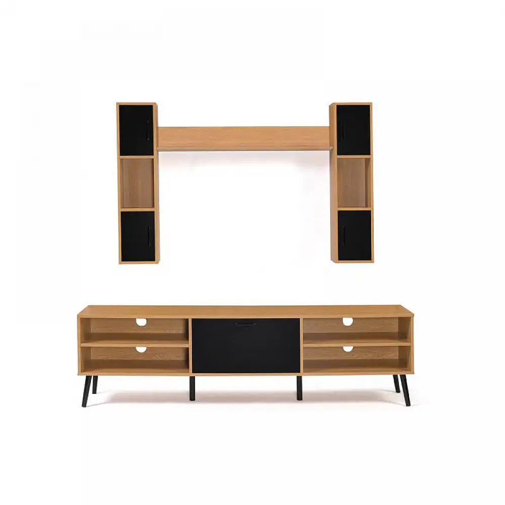 Σύνθεση Σαλονιού 180 x 34.5 x 49.5 cm Bristol Idomya 30088580+30088581