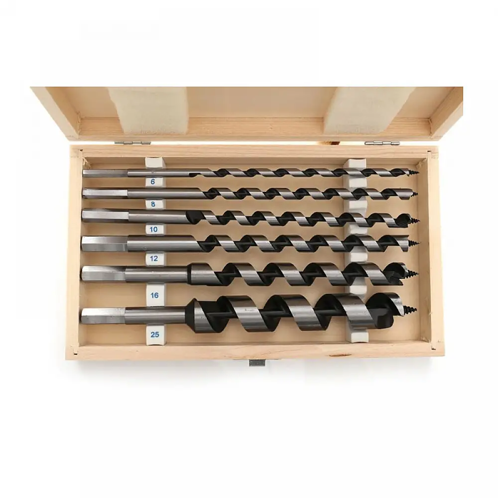 Σετ Οφιοειδή Τρυπάνια Ξύλου 230 mm 6 τμχ TAGRED TA4183