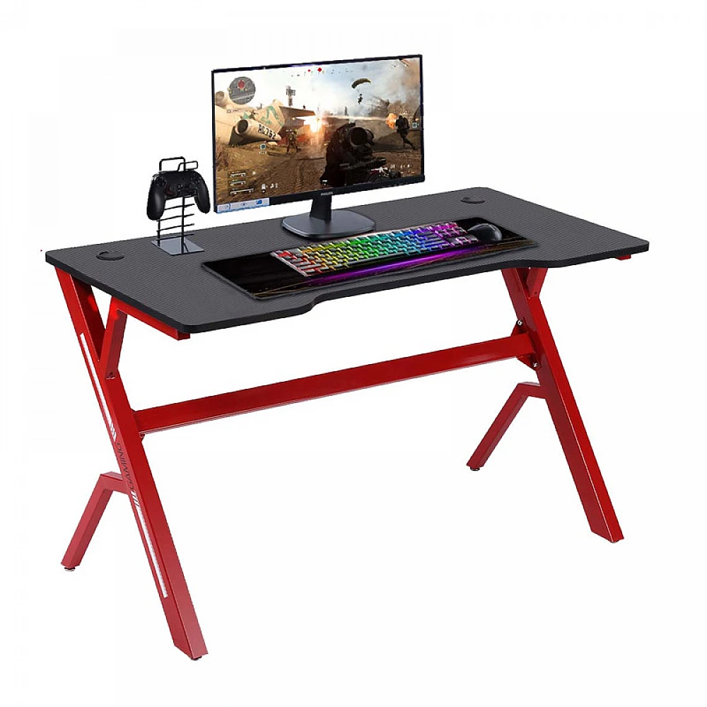 Μεταλλικό Γραφείο Gaming με Ξύλινη Επιφάνεια 120 x 60 x 73 cm Bakaji 8055205795390 Μεταλλικό Γραφείο Gaming με Ξύλινη Επιφάνεια 120 x 60 x 73 cm Bakaji 8055205795390