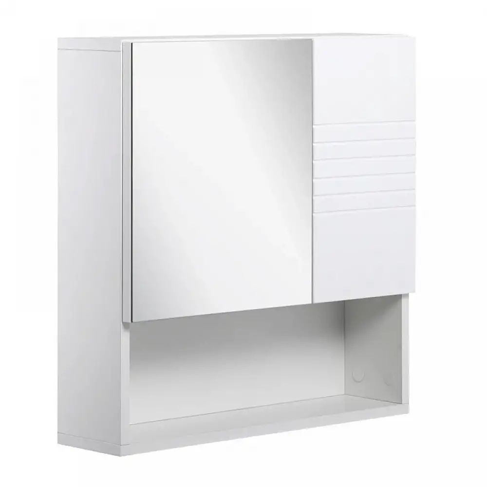 Καθρέπτης Μπάνιου με Ντουλάπι 54 x 15 x 55 cm Kleankin 834-369