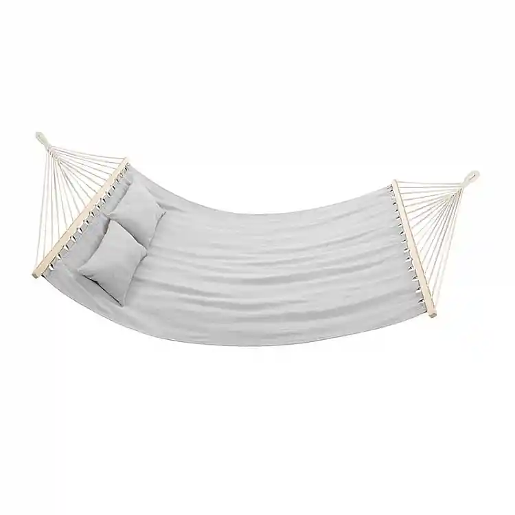 Διπλή Αιώρα 345 x 150 cm Χρώματος Γκρι Bakaji 02814200