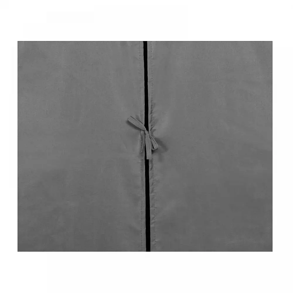 Μεταλλική Πέργκολα Κήπου με Υφασμάτινη Οροφή και Κουρτίνες 3 x 3 x 2.2 m Χρώματος Γκρι Santa Cruz Inkazen 40031293