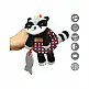 Πανάκι Παρηγοριάς Racoon Felix από Ύφασμα με Ήχους Babyono BN780