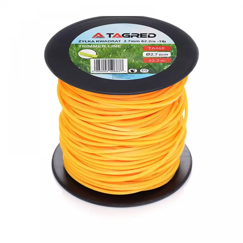 Νήμα Μεσινέζας Θαμνοκοπτικού 2.7 mm x 62.2 m TAGRED TA468