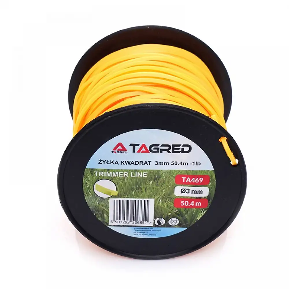 Νήμα Μεσινέζας Θαμνοκοπτικού 3 mm x 50.4 m TAGRED TA469