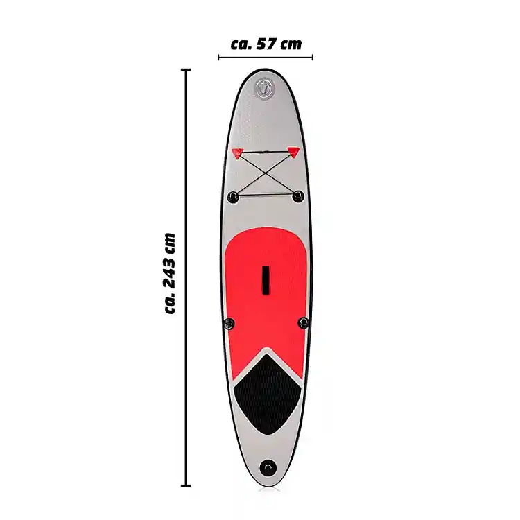 Φουσκωτή Σανίδα SUP με Αξεσουάρ 243 x 57 cm Bakaji 8711252196077