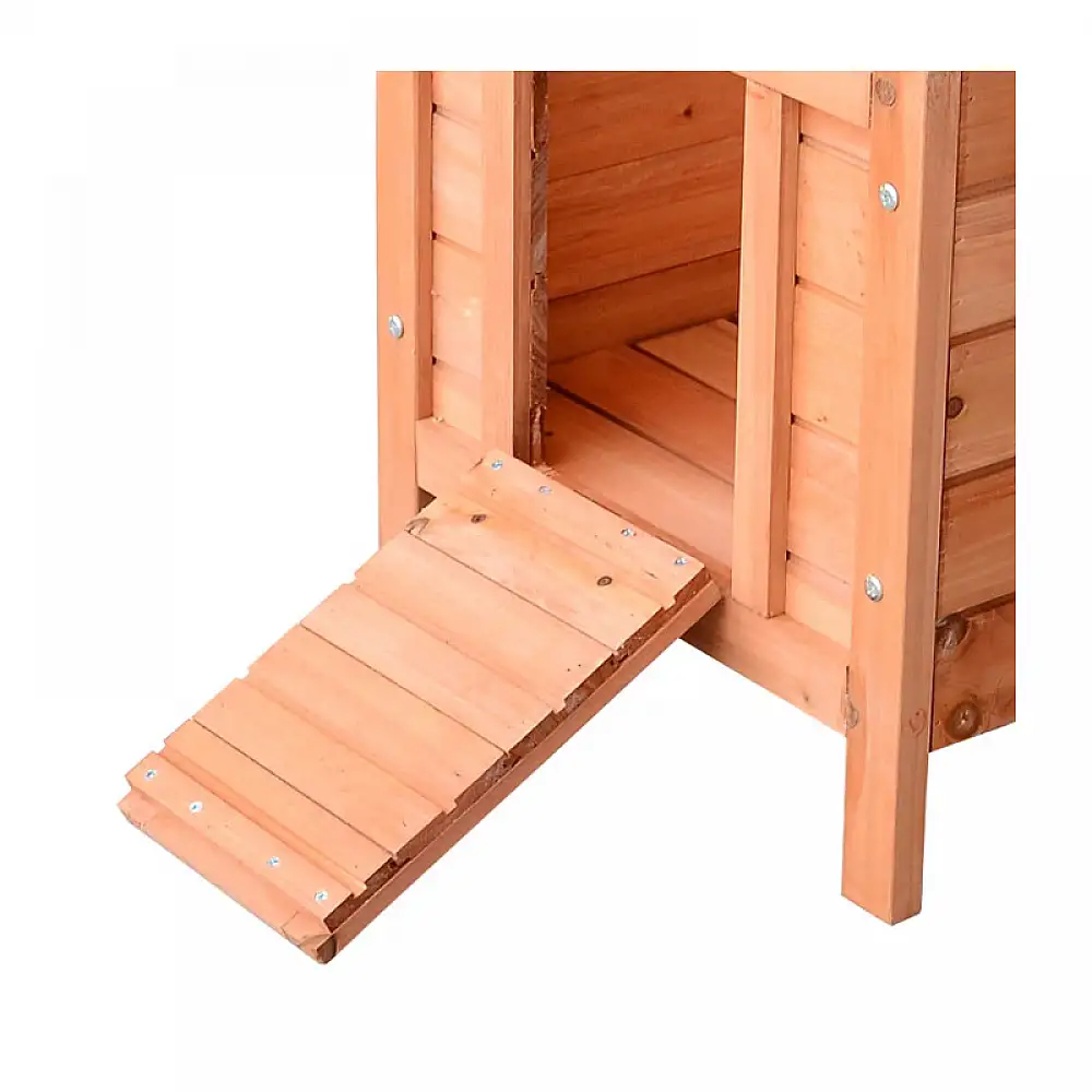 Ξύλινο Κλουβί Εξωτερικού Χώρου - Σπίτι Μικρών Ζώων 51 x 42 x 43 cm PawHut D2-0047