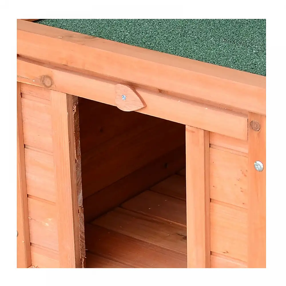 Ξύλινο Κλουβί Εξωτερικού Χώρου - Σπίτι Μικρών Ζώων 51 x 42 x 43 cm PawHut D2-0047